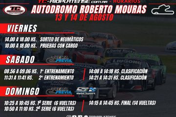 HORARIOS PARA LA 7MA
