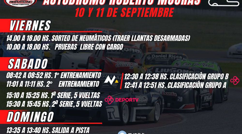 HORARIOS PARA LA  8va FECHA (MODIFICADO POR SEGUNDA VEZ)