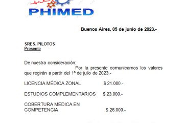 NUEVO COSTO DE COBERTURA MEDICA