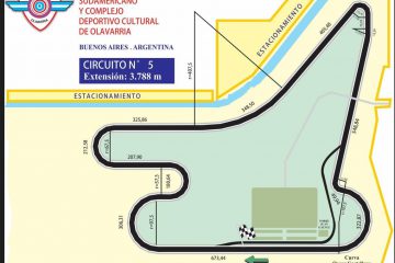 CIRCUITO CONFIRMADO PARA LA SEGUNDA