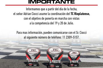 COMUNICADO DE PRENSA – CAMBIO DE CONDUCCIÓN